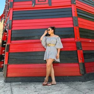 Zara Off the Shoulder Dress